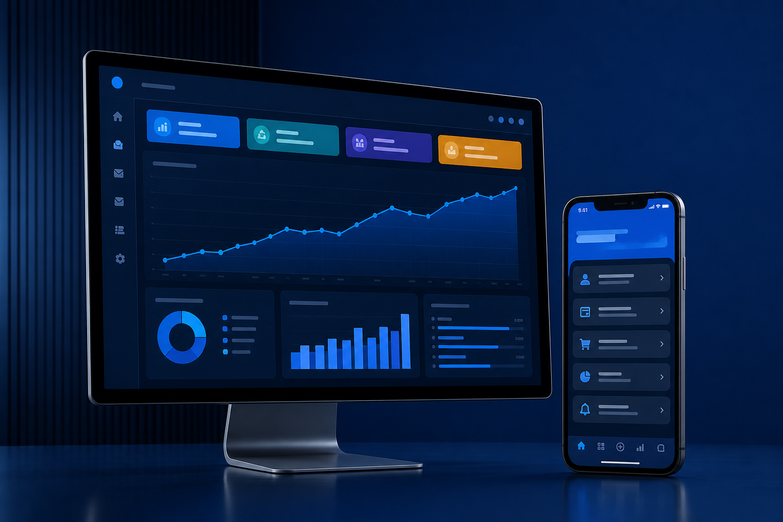 科纳云多端下载：网页管理后台与手机管理 App
